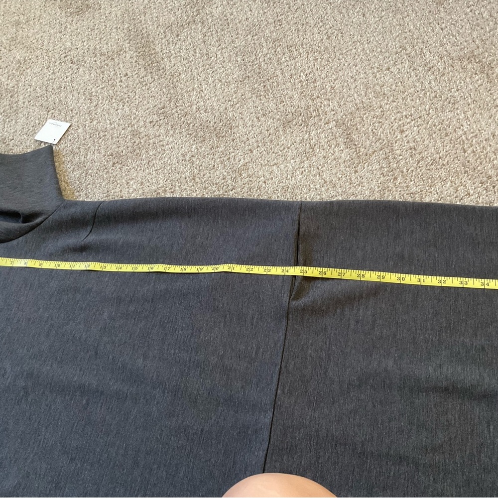 Halogen shift dress extra large gray, dark charcoal, Heather 2 front pockets NWT - Picture 13 of 16